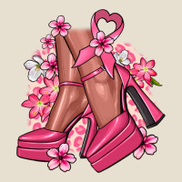 Cancer High Heels Cancer Awareness Urban Heavy Tee | Teevron