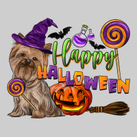 Happy Halloween With Yorkshire Terrier Dog Premium Tee | Teevron