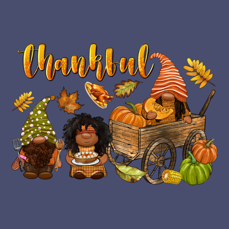 Thankful Afro Gnome Vintage Tee by NancyCooperArtShop | Teevron