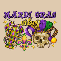 Mardi Gras Vibes Skull Heavyweight Sweatshirt | Teevron