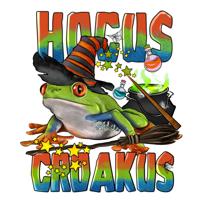 Hocus Croakus Halloween Frog Premium Tee by LillyAllenDesigns | Teevron