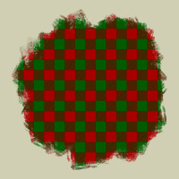 Christmas Tartan Patch Heavy Core Tee | Teevron