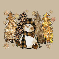 Snowman With Christmas Trees 11inches Long Sleeve Tee | Teevron