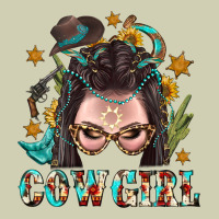 Western Cowgirl Braid Hair Heavy Core Tee | Teevron