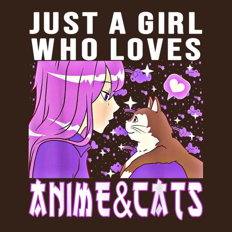 Anime Cat Anime Stuff Heavy Core Tee by lanVoArt | Teevron