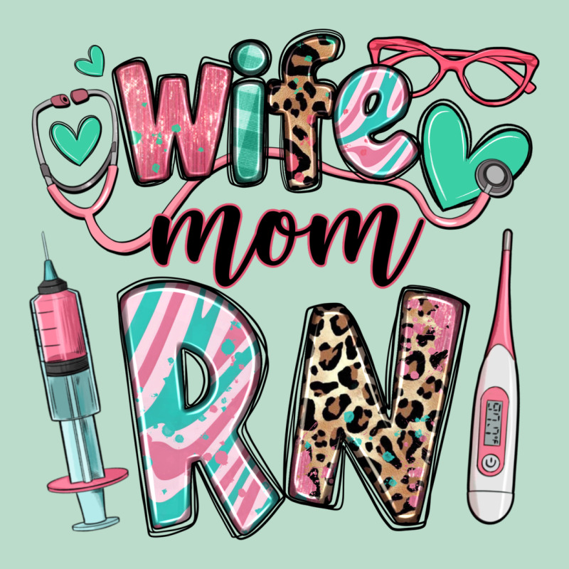 Wife Mom Rn Registered Nurse Premium Hoodie by RanaPortraitStore | Teevron