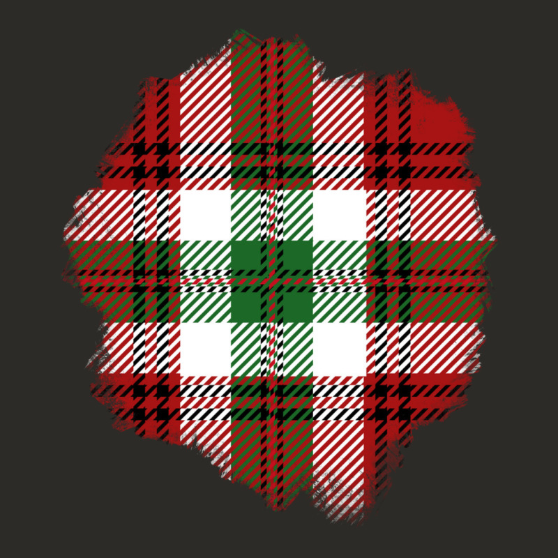 Christmas Tartan Patch Heavy Core Tee by BundleAndBundleShop | Teevron