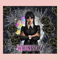 Gothic Girl With Black Rose Urban Heavy Tee | Teevron