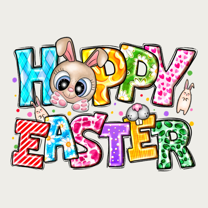 Hoppy Easter Zipper Hoodie by CowhideDigitalArt | Teevron