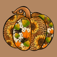 Leopard Cowhide Sunflower Pumpkin Long Sleeve Tee | Teevron