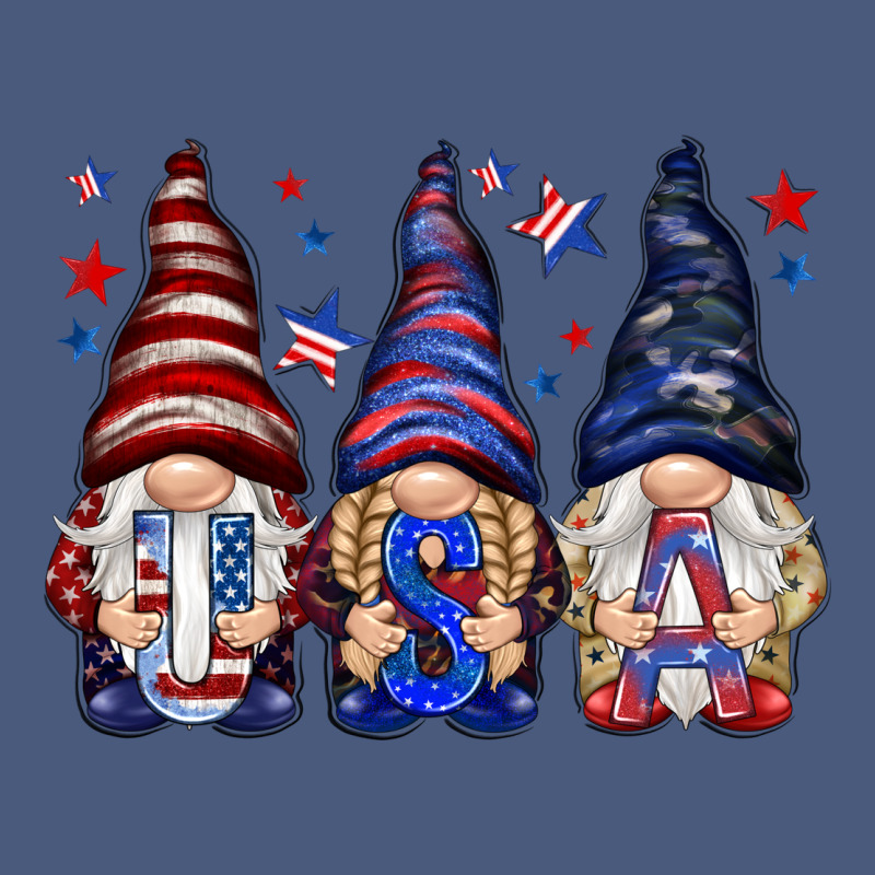Usa Gnomies 4th Of July Vintage Hoodie by HowdyJamesFarm | Teevron