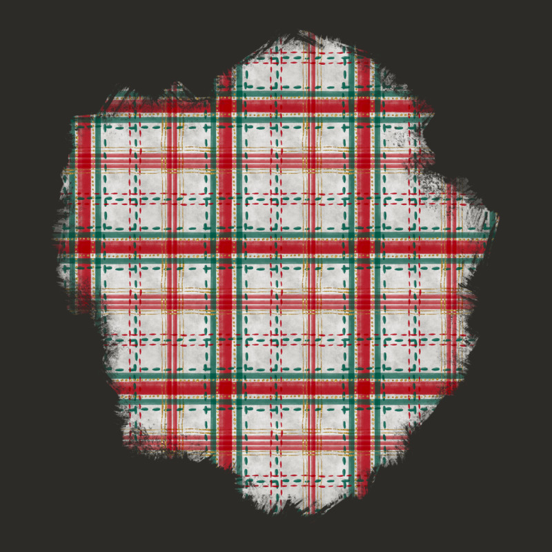 Christmas Tartan Patch Heavy Core Tee by BundleAndBundleShop | Teevron