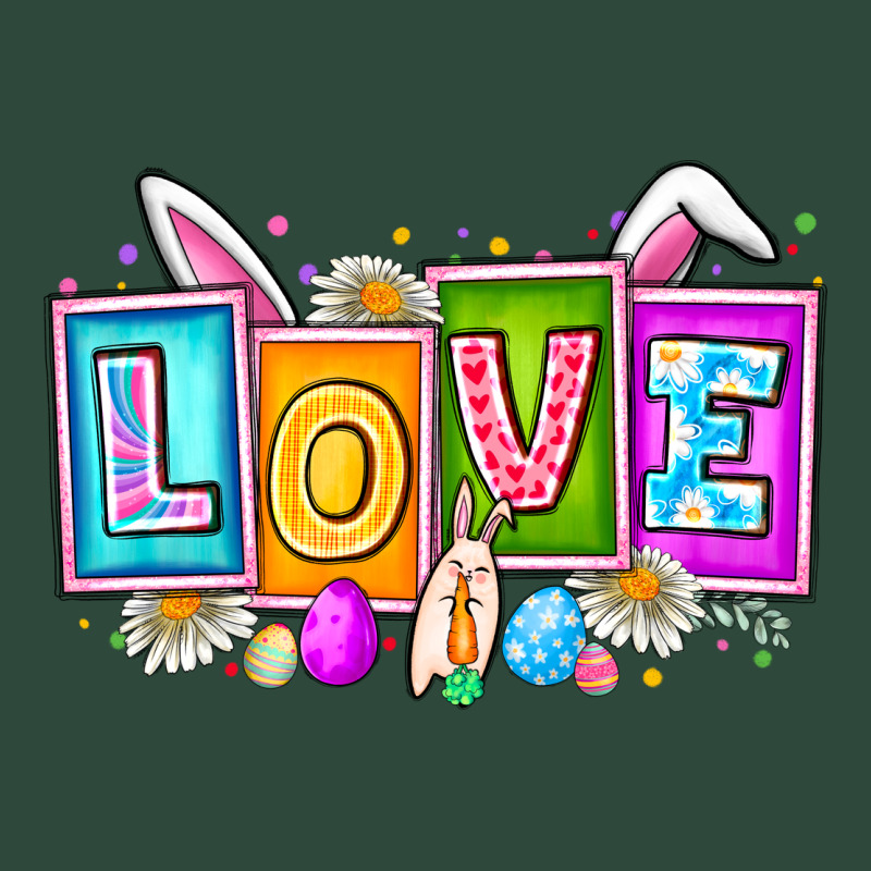 Love Easter Zipper Hoodie by CowhideDigitalArt | Teevron