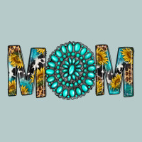 Western Mom With Turquoise Gemstone Heavy Core Tee | Teevron