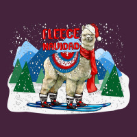 Fleece Navidad Alpaca Mountains Premium Tee | Teevron