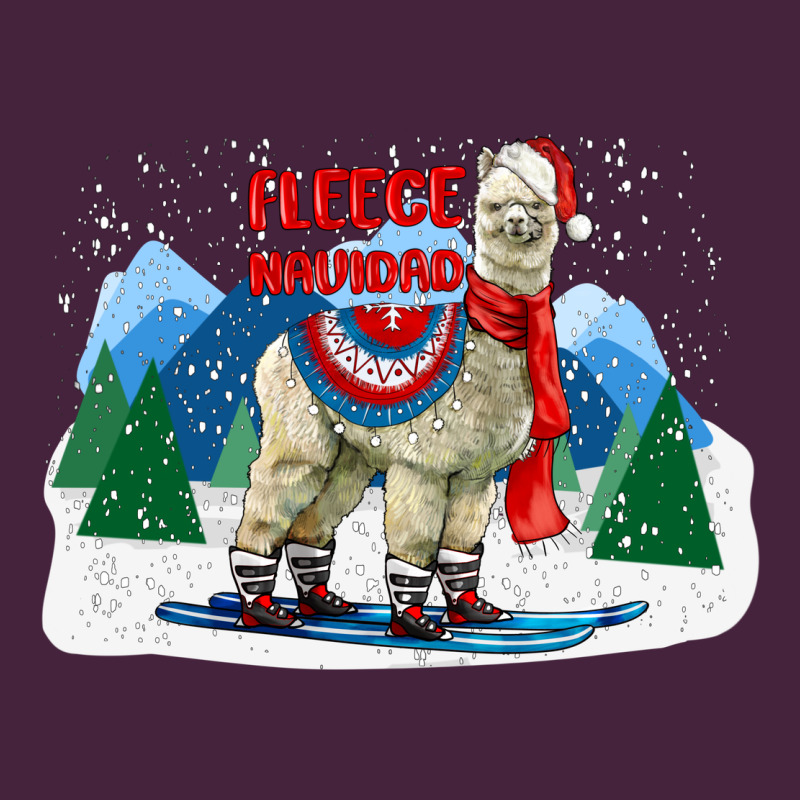 Fleece Navidad Alpaca Mountains Premium Tee by LillyAllenDesigns | Teevron