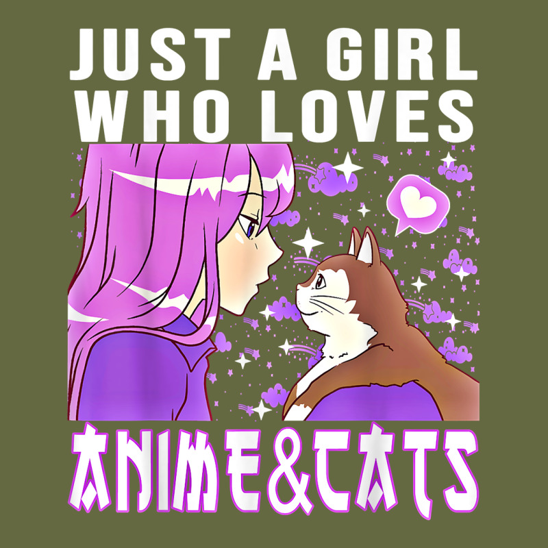 Anime Cat Anime Stuff Long Sleeve Tee by lanVoArt | Teevron