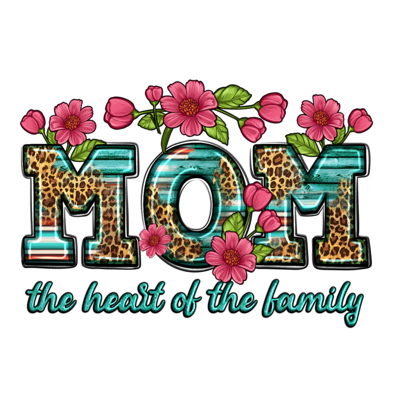 Mom The Heart Of The Family Ladies Tee by Artiststas | Teevron