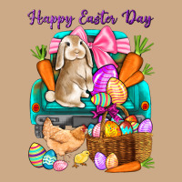 Happy Easter Day Truck Vintage Hoodie | Teevron