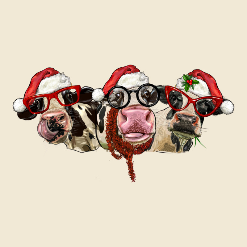Christmas Holstein Cows Premium Tee by LillyAllenDesigns | Teevron