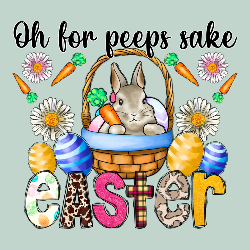 Oh For Peeps Sake Easter Zipper Hoodie by CowhideDigitalArt | Teevron