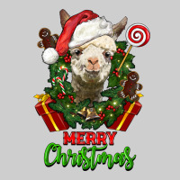 Merry Christmas Alpaca Face Premium Tee | Teevron