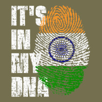 It's In My Dna India Flag Indian Vintage Hoodie | Teevron