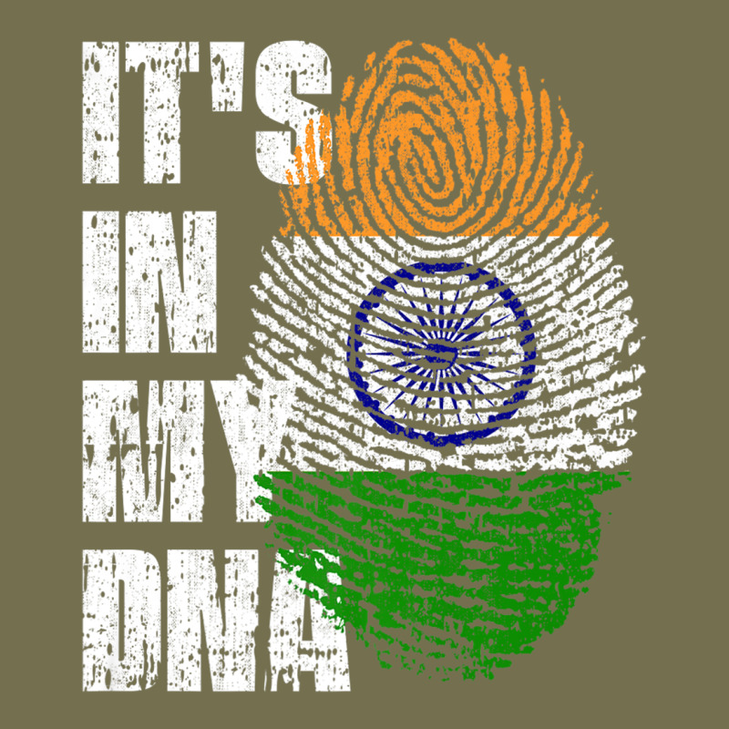 It's In My Dna India Flag Indian Vintage Hoodie by lanVoArt | Teevron