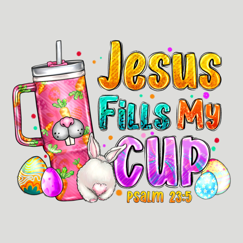 Jesus Fills My Cup Easter Zipper Hoodie by CowhideDigitalArt | Teevron