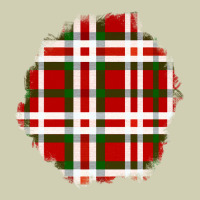 Christmas Tartan Patch Heavy Core Tee | Teevron