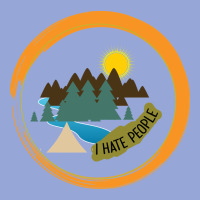 I Hate People Camping Hiking Classic Tee | Teevron
