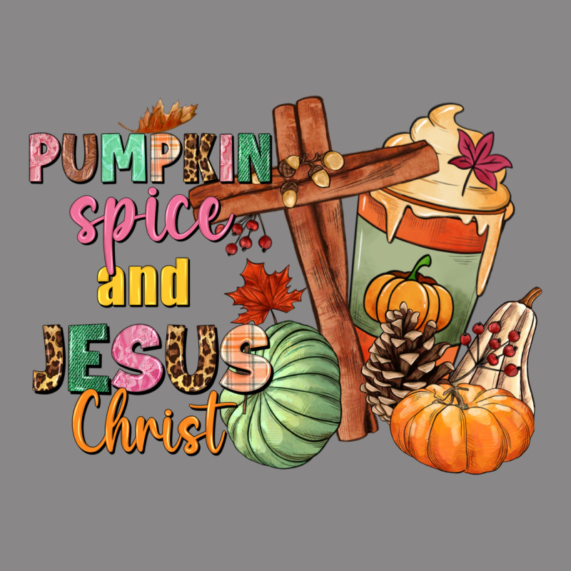 Pumpkin Spice And Jesus Christ Vintage Tee by NancyCooperArtShop | Teevron