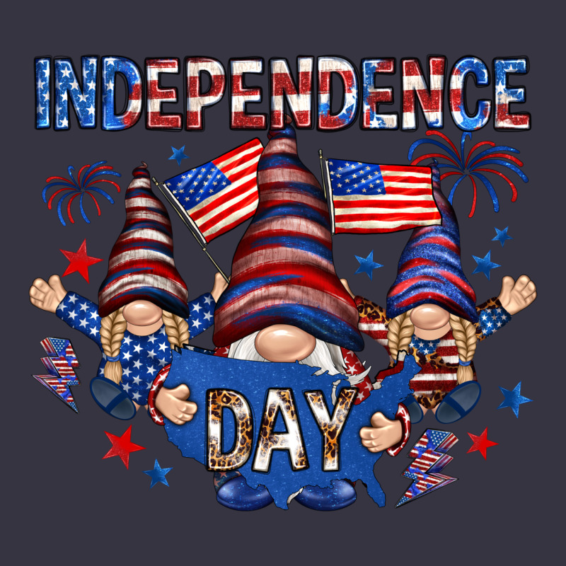 Independence Day With Gnomies Vintage Hoodie by HowdyJamesFarm | Teevron