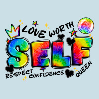 Self Love Tie Dye Ladies Tee | Teevron