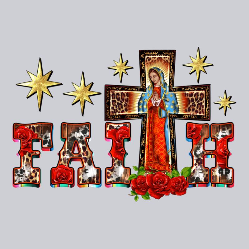 Faith Our Lady Of Guadalupe Cross Urban Hoodie by BarkalooDesign | Teevron