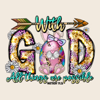 With God All Things Are Possible Easter Day Zipper Hoodie | Teevron
