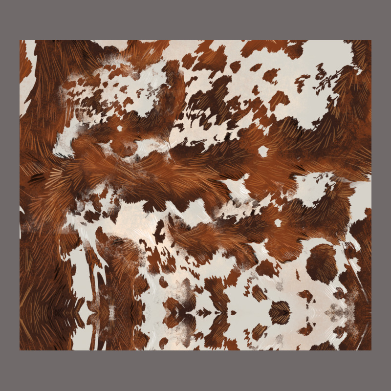 Brown Cowhide Urban Hoodie by BarkalooDesign | Teevron