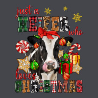 Just A Heifer Who Loves Christmas Cow Long Sleeve Tee | Teevron