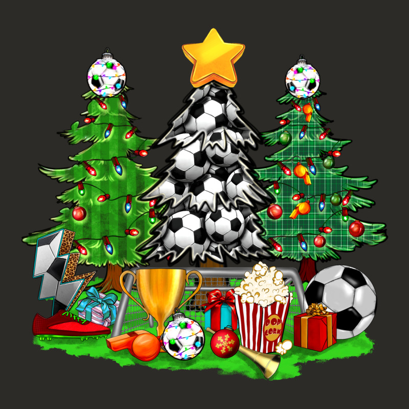 Christmas With Soccer Trees Heavy Core Tee by BundleAndBundleShop | Teevron