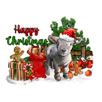 Happy Christmas Southdown Baby Sheep Premium Tee | Teevron