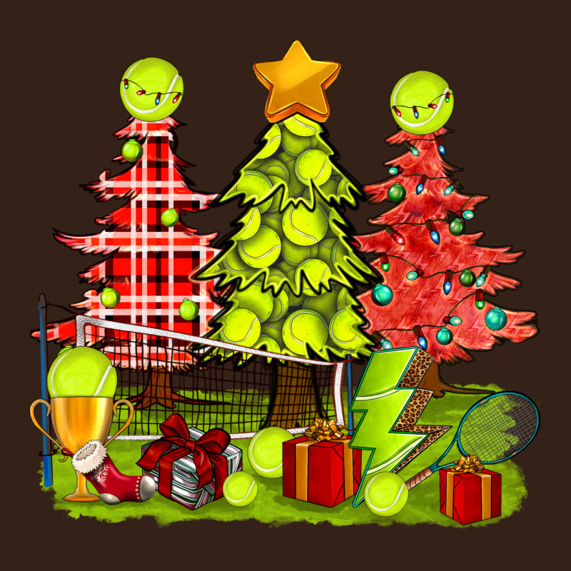 Christmas With Tennis Trees Heavy Core Tee by BundleAndBundleShop | Teevron