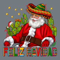 Feliz Navidad Santa With Cactus Heavyweight Sweatshirt | Teevron