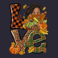 Love Fall With Afro Woman Vintage Tee | Teevron