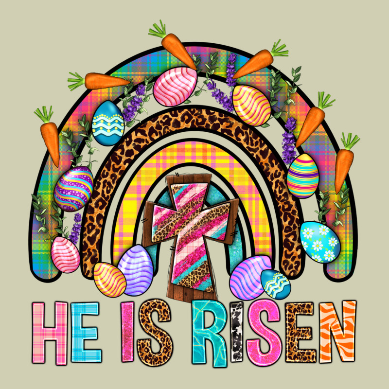 He Is Risen Rainbow Heavy Core Tee by BundleAndBundleShop | Teevron