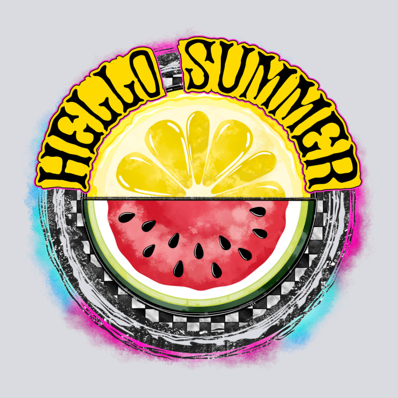 Hello Summer Zipper Hoodie by CowhideDigitalArt | Teevron
