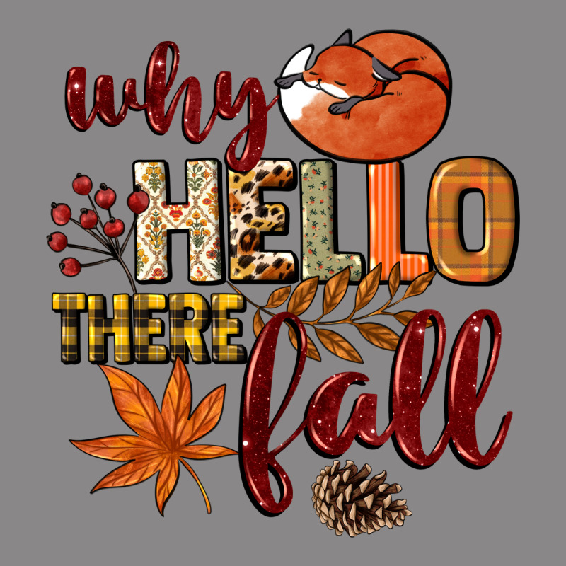 Why Hello There Fall Vintage Tee by NancyCooperArtShop | Teevron