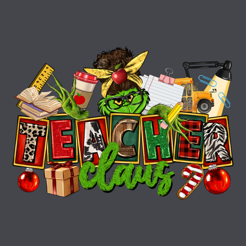 Teacher Claus Christmas Long Sleeve Tee by CowGirlArtShop | Teevron