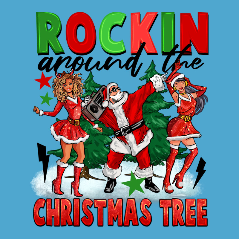 Rockin Around The Christmas Tree Premium Hoodie by FaDigitalArtStudio | Teevron