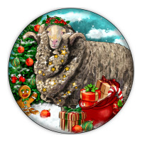 christmas merino wool sheep | Teevron