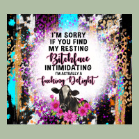 I'm Sorry If You Find My Resting Bitchface Intimid Urban Heavy Tee | Teevron